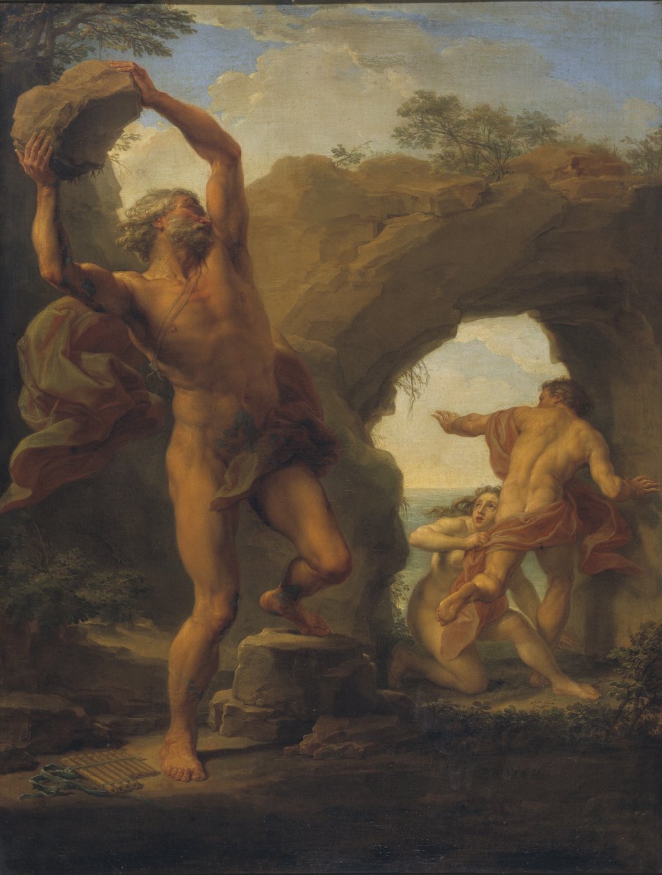 Acis ja Galatea, 1761 tekijältä Pompeo Girolamo Batoni