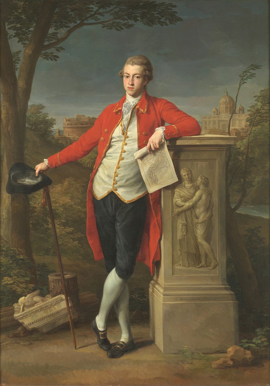 Charles Cecil Roberts, 1778 tekijältä Pompeo Girolamo Batoni