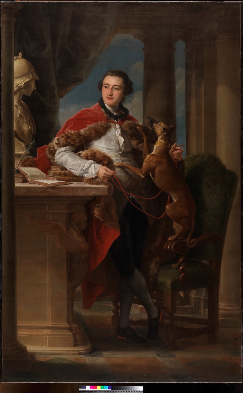 Charles Compton, Northamptonin 7. jaarli (1737-63) 1758 tekijältä Pompeo Girolamo Batoni