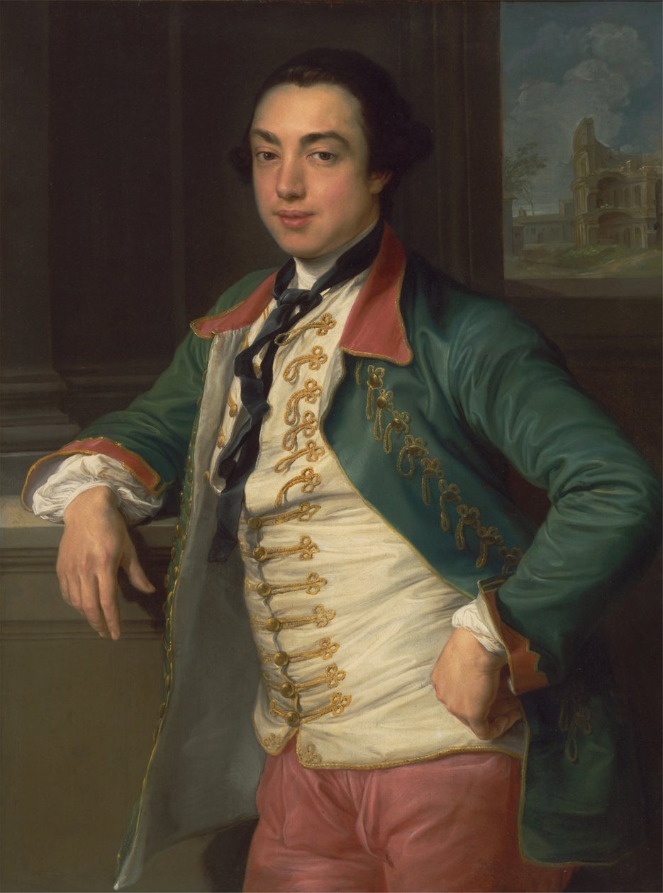 James Caulfeild, 4. varakreivi Charlemont (myöhemmin Charlemontin 1. jaarli) tekijältä Pompeo Girolamo Batoni