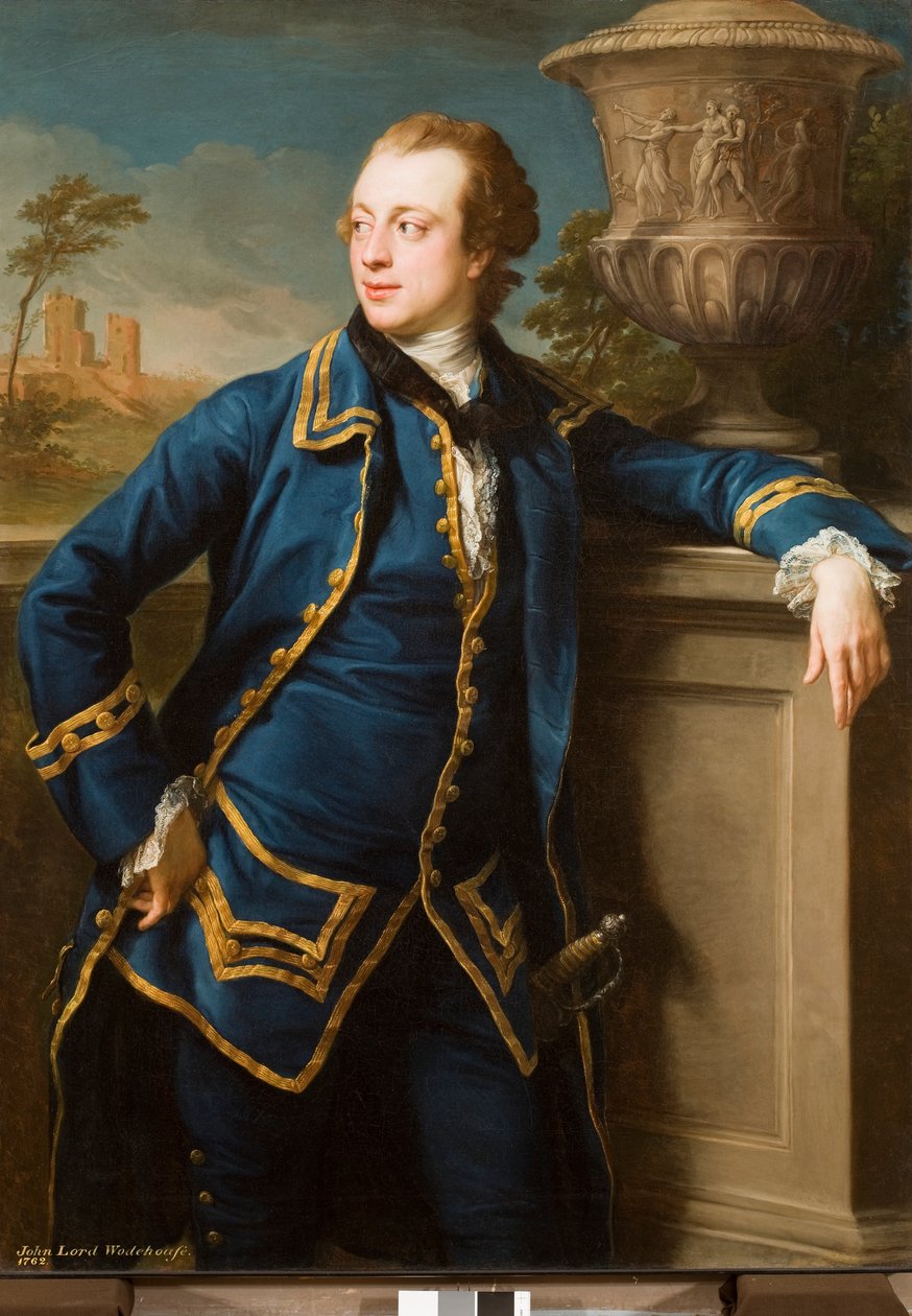 John Wodehousen muotokuva, 1764 tekijältä Pompeo Girolamo Batoni