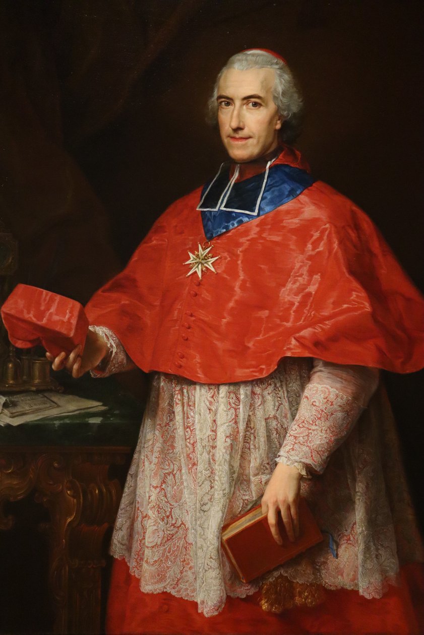 CardinalRochechouart tekijältä Pompeo Batoni