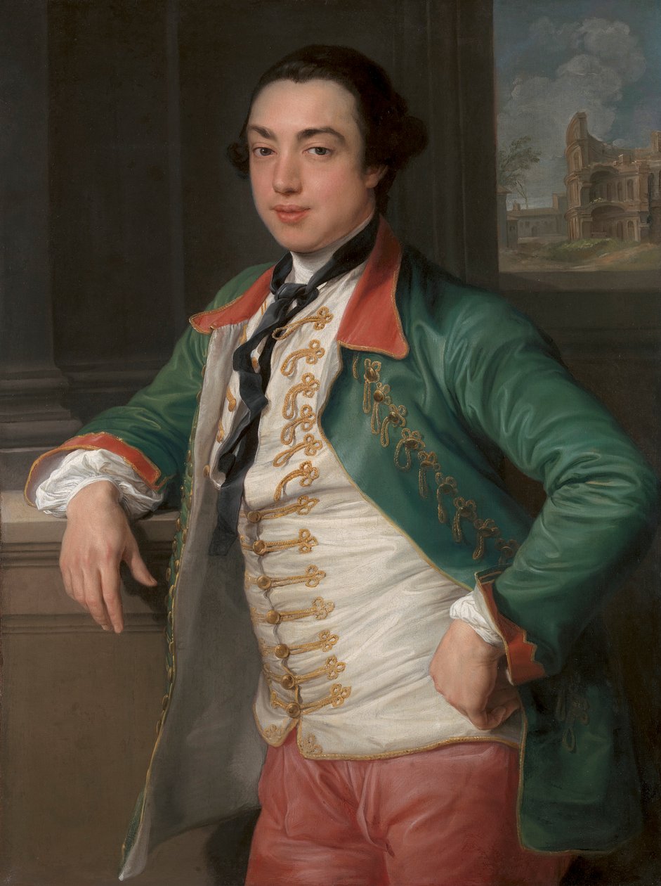 James Caulfeild, neljäs varakreivi Charlemont (myöhemmin Charlemontin ensimmäinen jaarli) tekijältä Pompeo Batoni