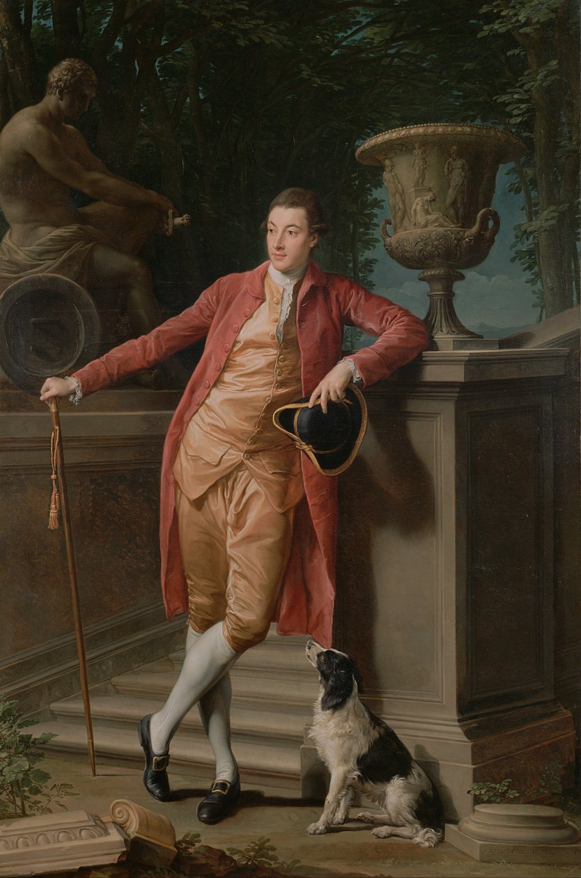 Muotokuva John Talbotista, myöhemmin 1. jaarli Talbotista. tekijältä Pompeo Batoni