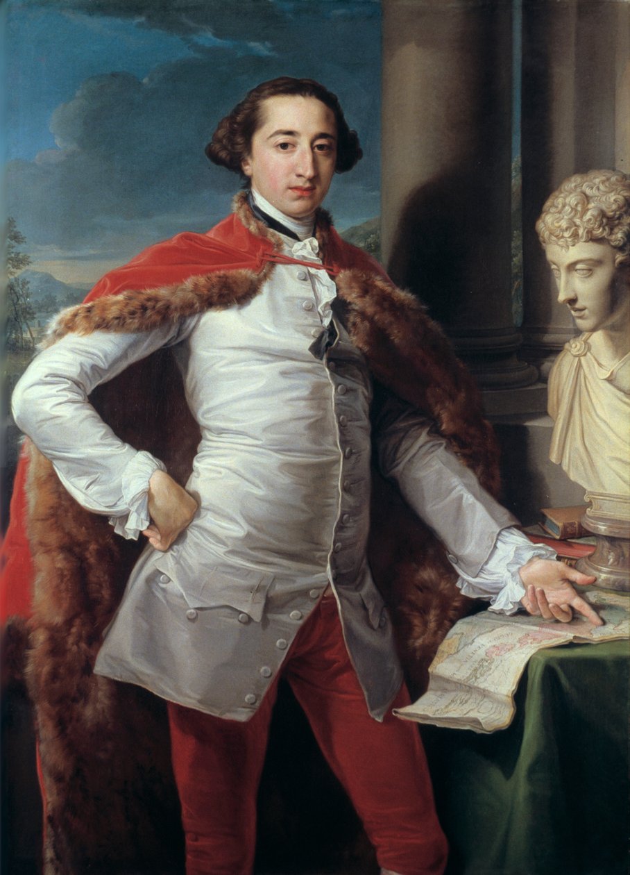 Richard Millesin muotokuva, luultavasti 1760-luku tekijältä Pompeo Batoni