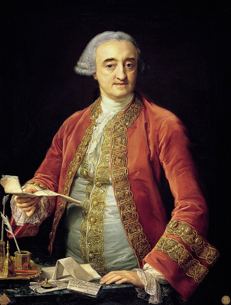 Retrato de D. Manuel de Roda tekijältä Pompeo Batoni