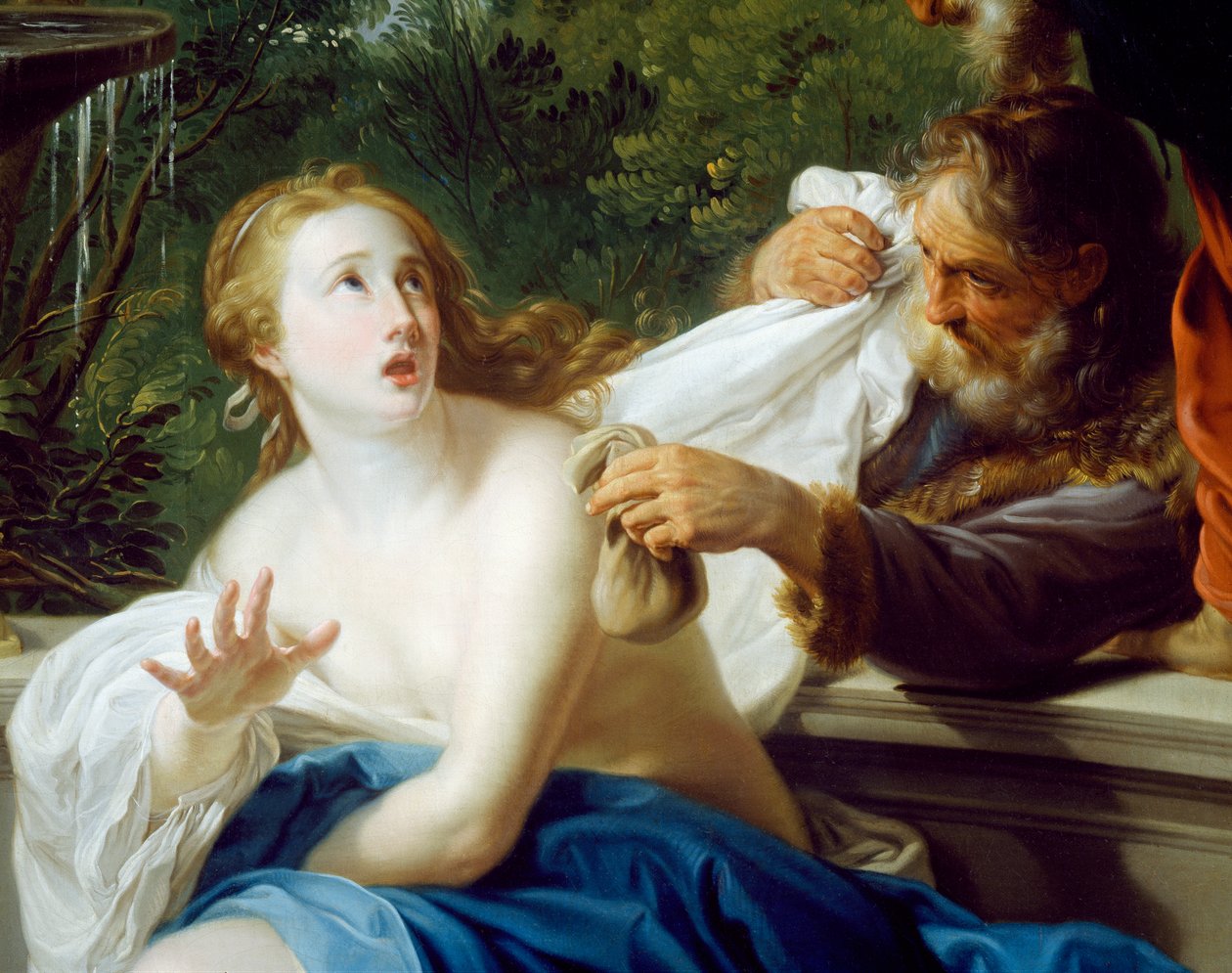 Puhdas Susanna tekijältä Pompeo Girolamo Batoni