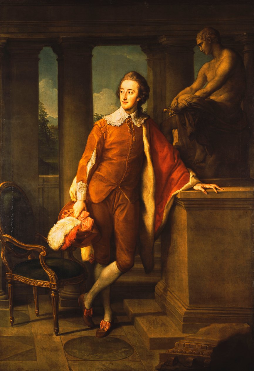 Anthony Ashley-Cooperin, Shaftesburyn 5. jaarlin, muotokuva tekijältä Pompeo Girolamo Batoni