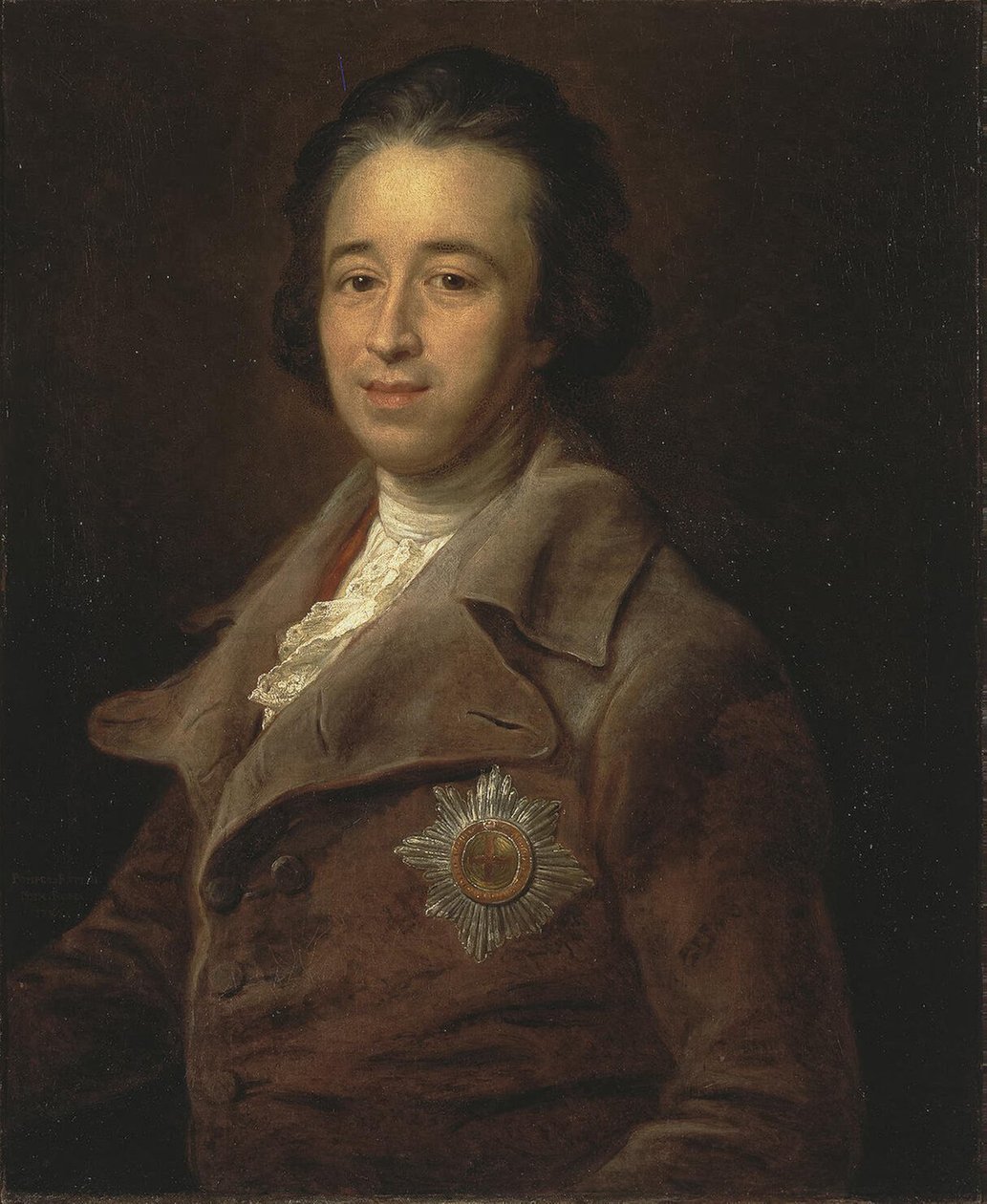 Prinssi Alexander Kurakinin muotokuva 1752-1818, 1782 tekijältä Pompeo Girolamo Batoni