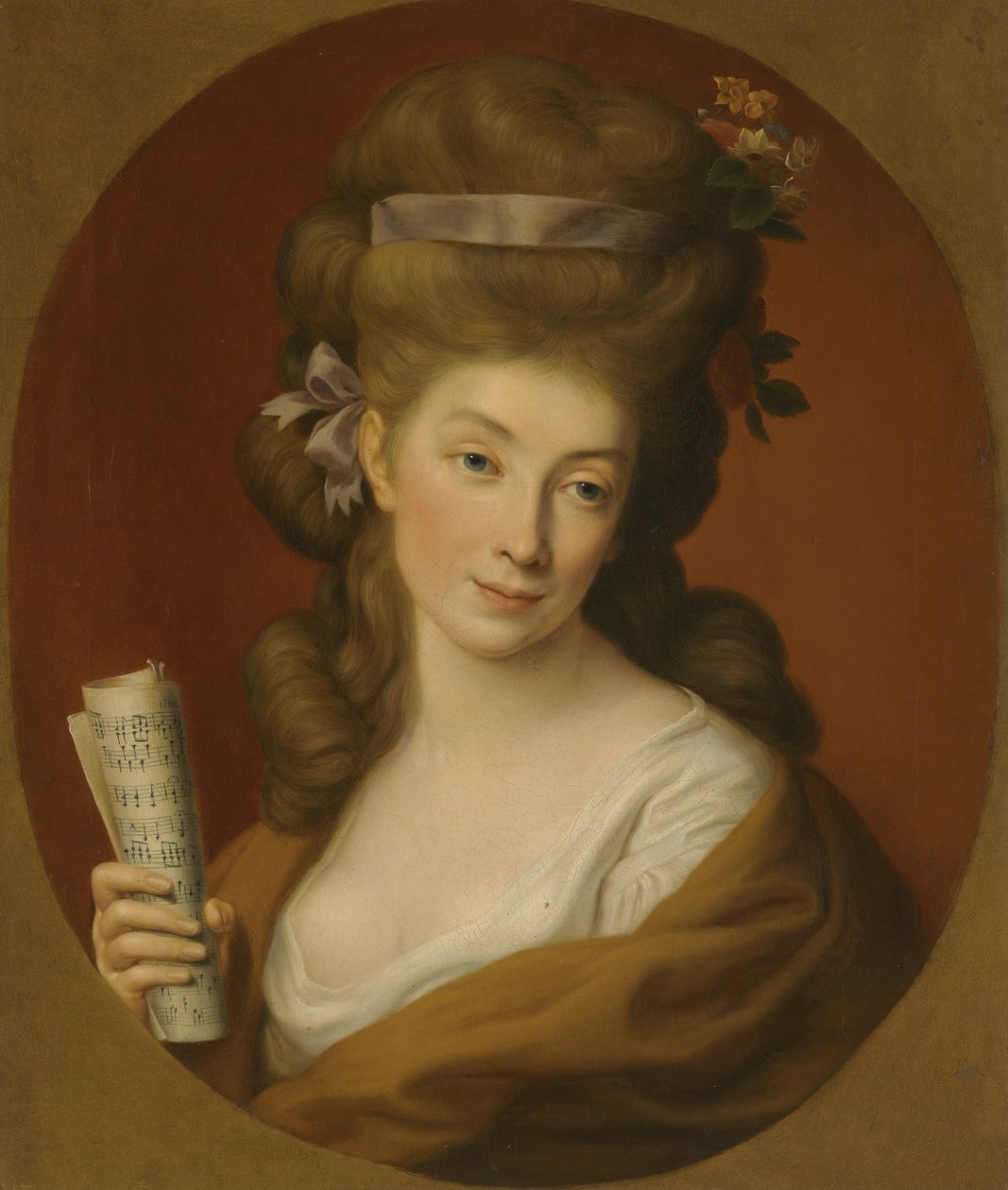 Prinsessa Izabela Elzbieta Potockan muotokuva, os. Lubomirska 1736-1816 tekijältä Pompeo Girolamo Batoni