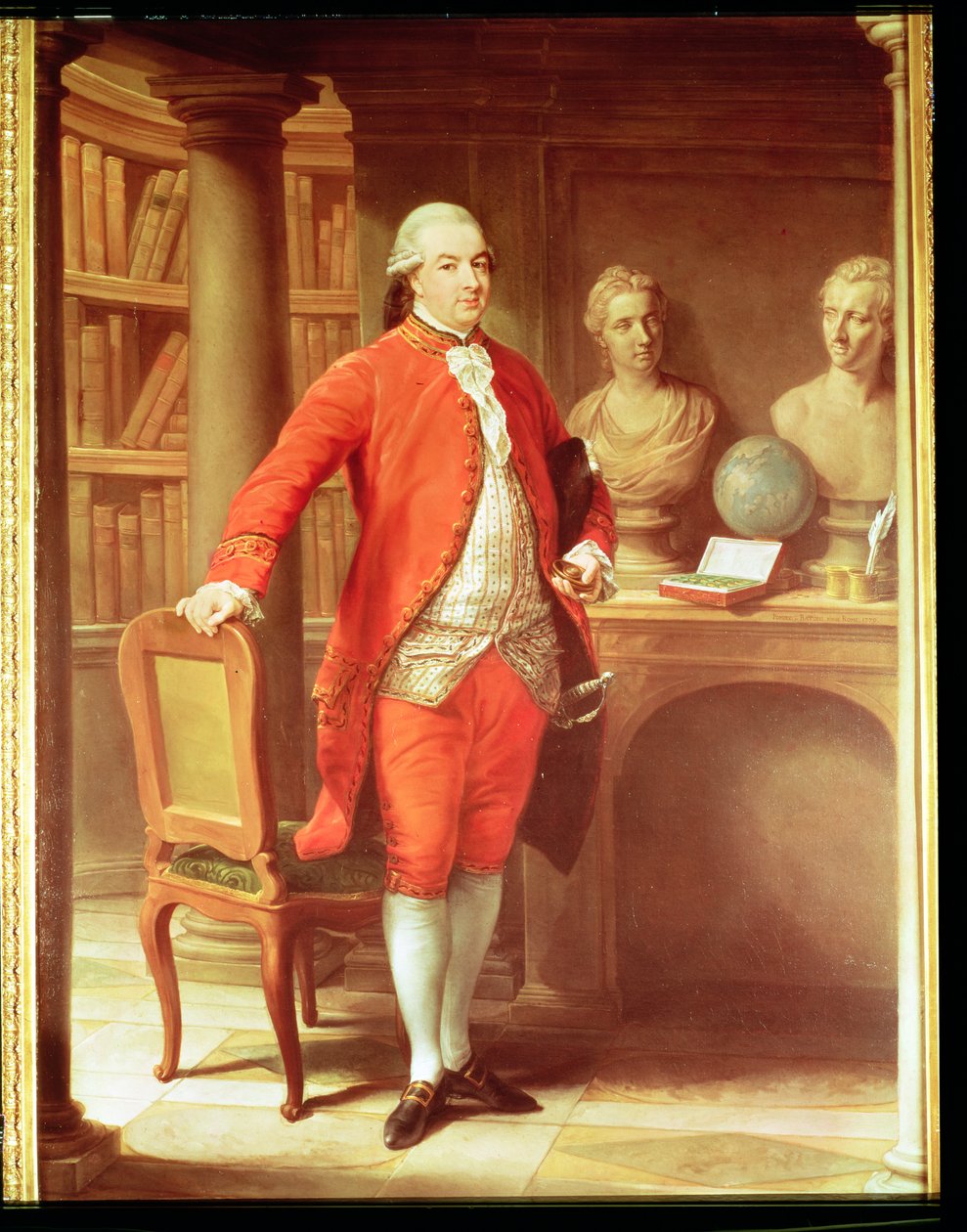 Sir Thomas Gascoignen, 8. Baronetin, muotokuva tekijältä Pompeo Girolamo Batoni