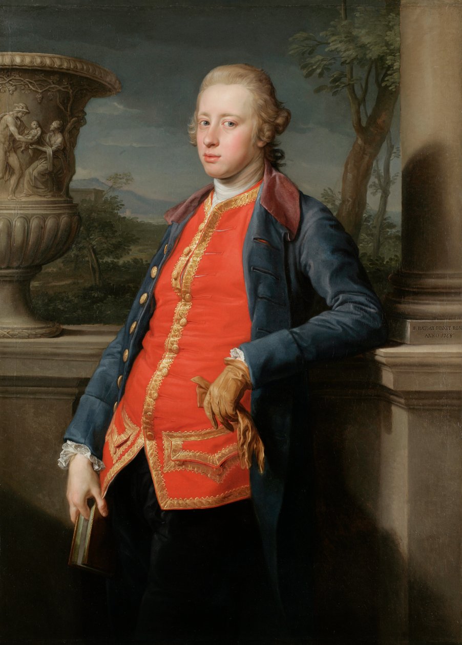 William Cavendishin, Devonshiren 5. herttuan, muotokuva tekijältä Pompeo Girolamo Batoni
