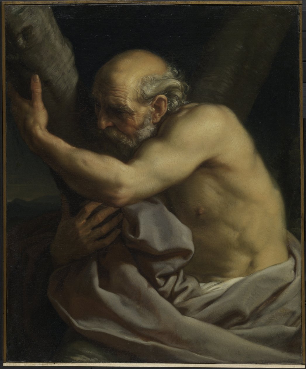 Pyhä Andreas tekijältä Pompeo Girolamo Batoni