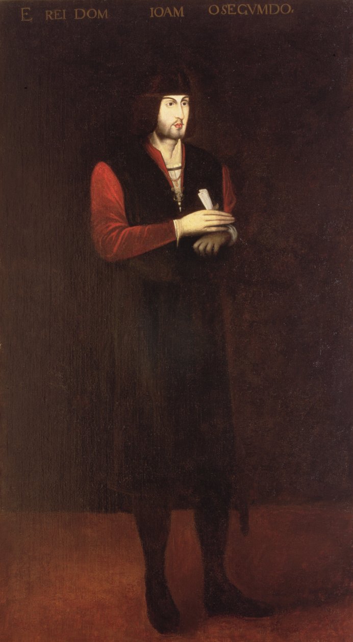 Portugalilaisen Juan II:n muotokuva (1455-1495) tekijältä Portuguese School