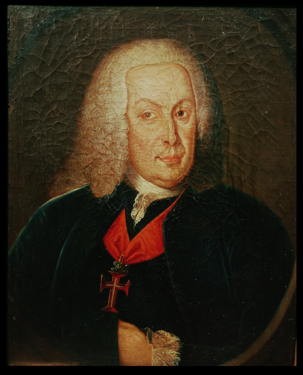 Sebasiao Jose de Carvalho e Mellon (1699-1782) muotokuva Marques de Pombal tekijältä Portuguese School