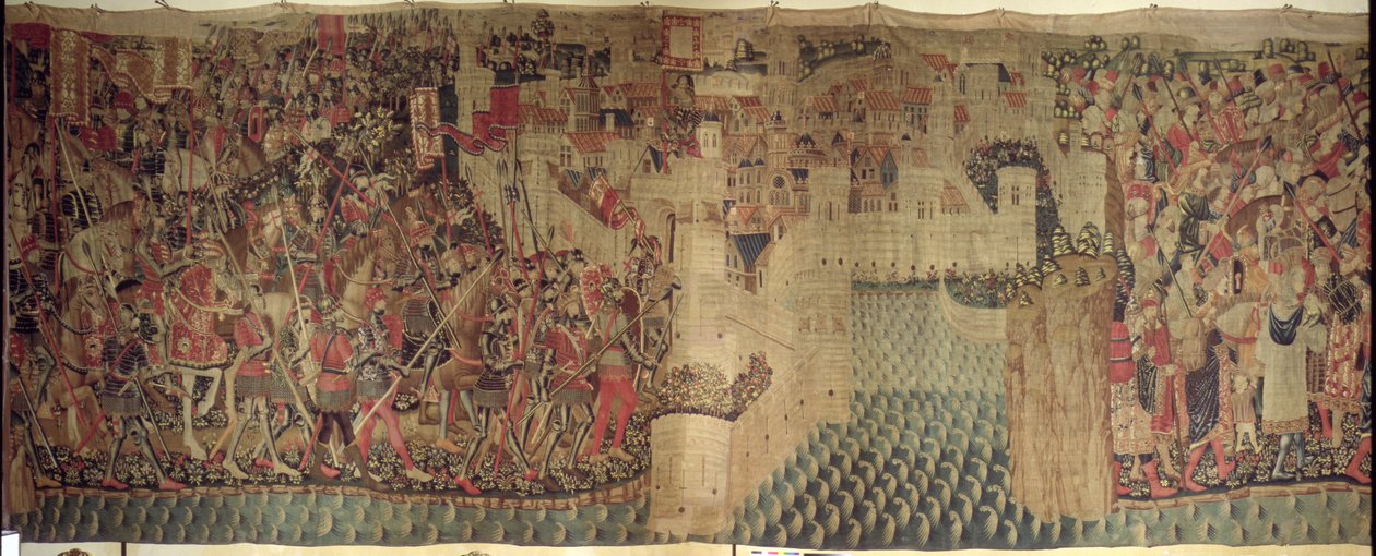 Arzilan valloitus vuonna 1471 (katso 177367-70) tekijältä Portuguese School