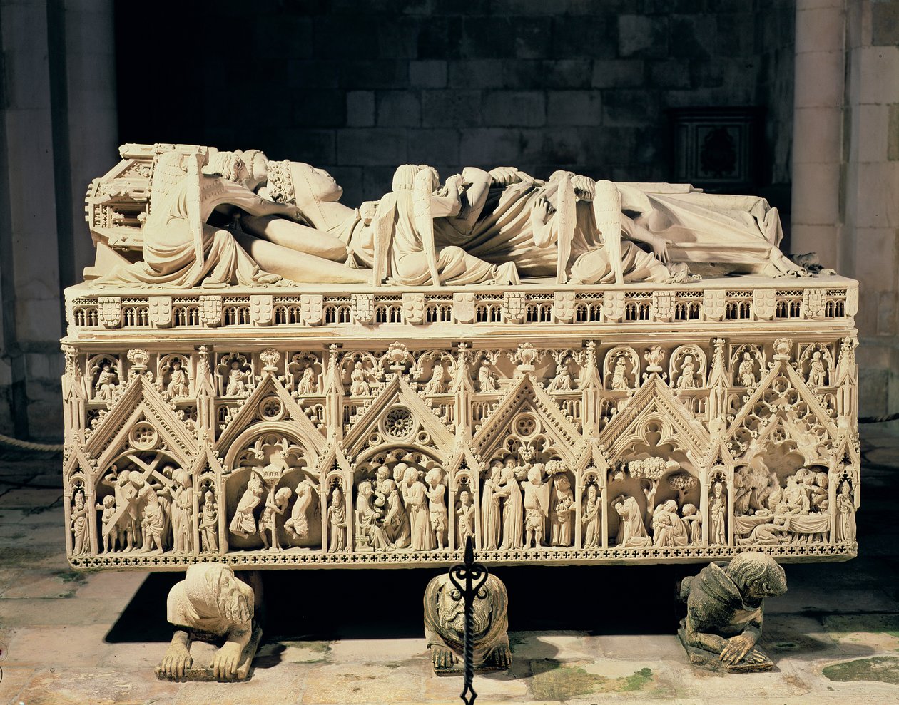 Ines de Castron hauta (k. 1355) tekijältä Portuguese School