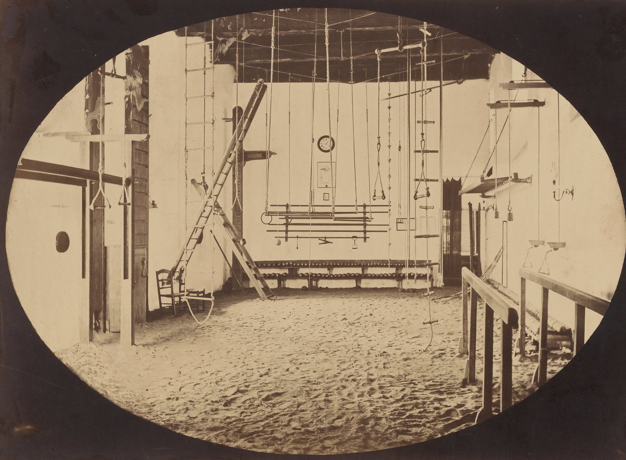 López Gymnasium, Sevilla, n. 1860. tekijältä Possibly by Luigi Pesce.