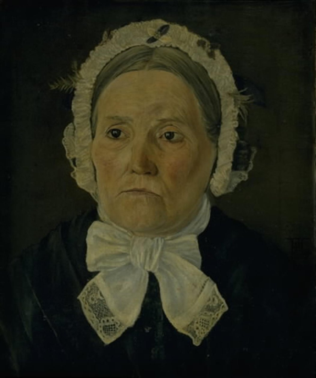 Maren Kirstine Poulsen, os. Johansdatter, taiteilijan äiti tekijältä Poul S. Christiansen