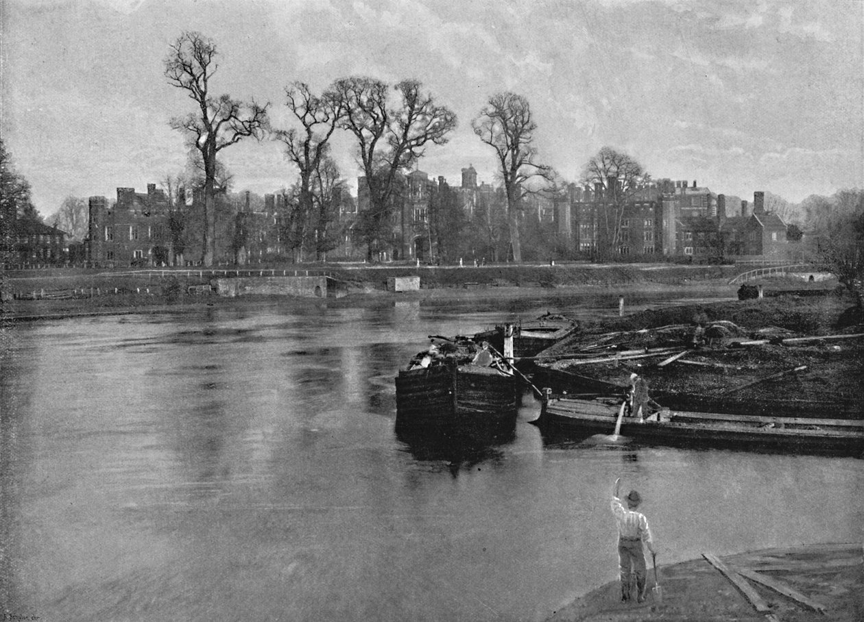 Hampton Court Palace, 1896 tekijältä Poulton and Co