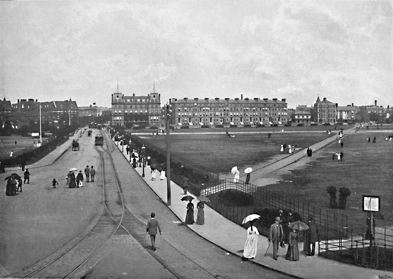 The Common, Southsea, c1896 tekijältä Poulton and Co