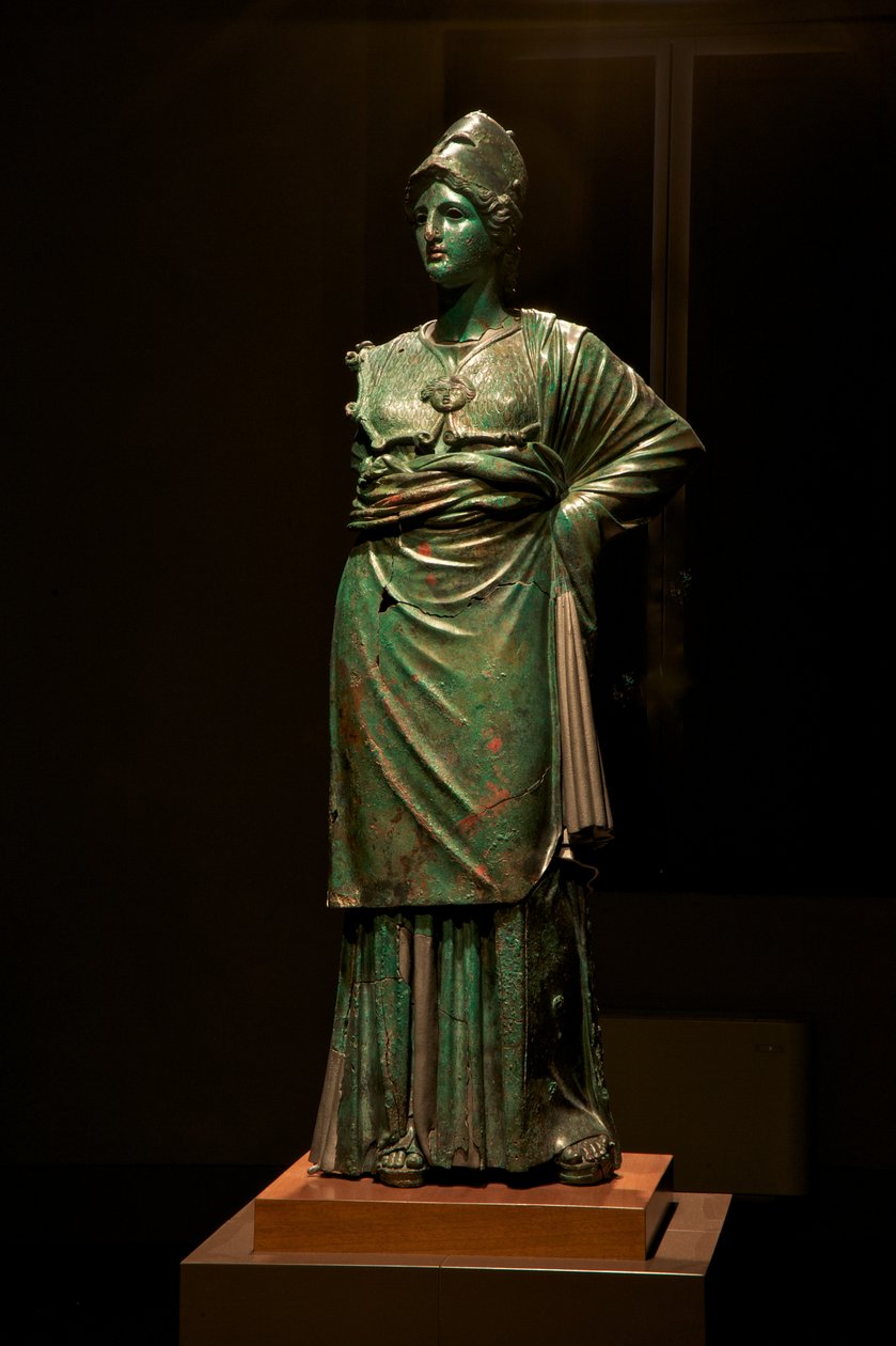 Minerva of Arezzo (pronssi) tekijältä Praxiteles