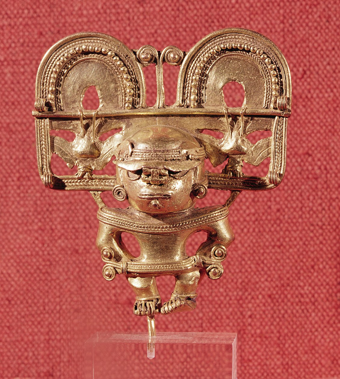 Antropomorfinen hahmo, Tairona-kulttuuri (kulta) tekijältä Pre Columbian