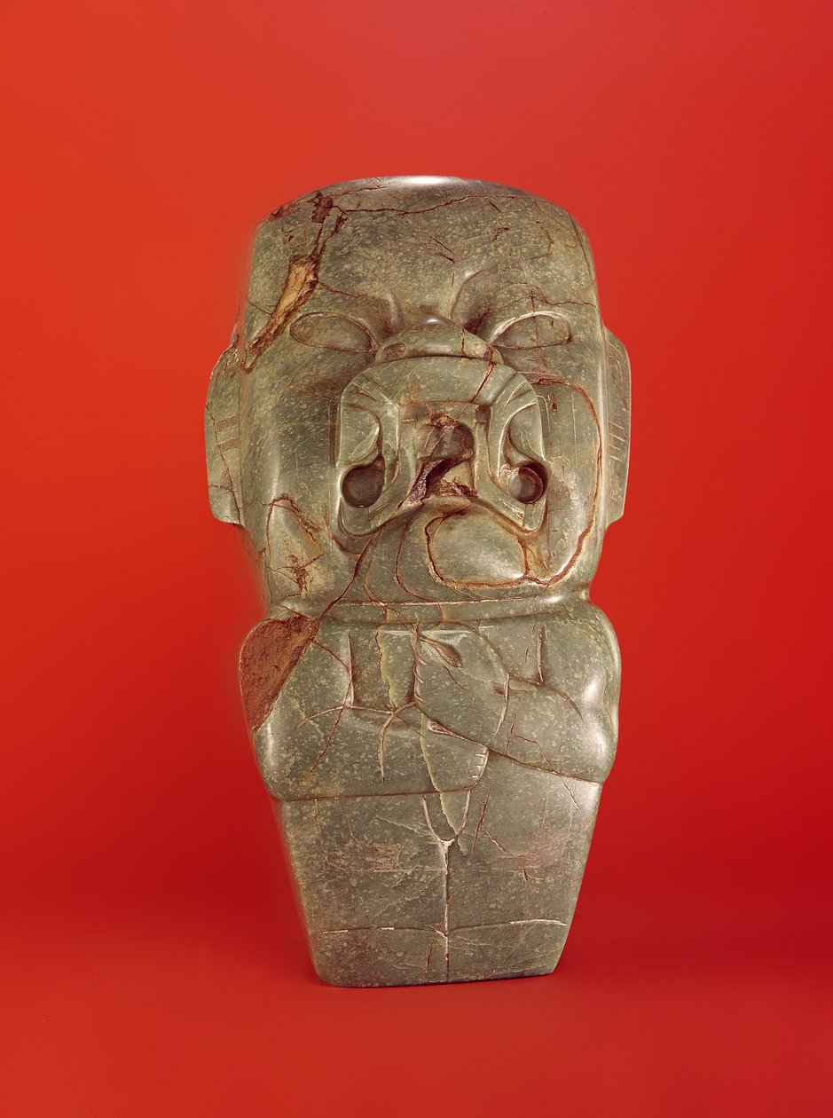 Kunz Axe, Olmec, mahdollisesti Oaxacalta, Meksikosta (jade) tekijältä Pre Columbian