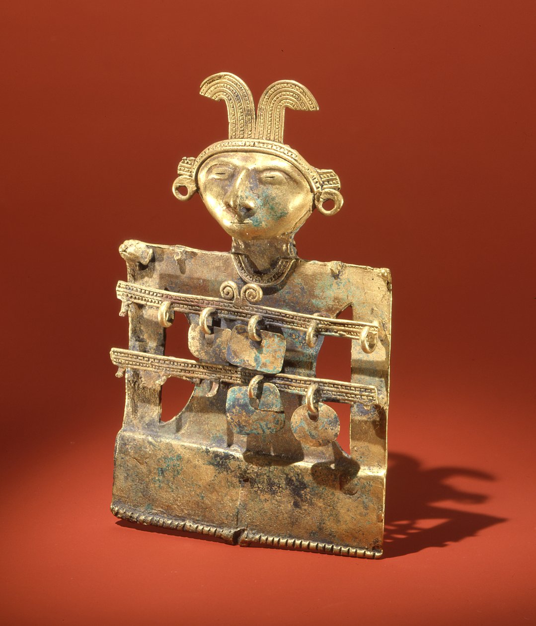 Pectoral, Quimbaya (kulta) tekijältä Pre Columbian Pre Columbian