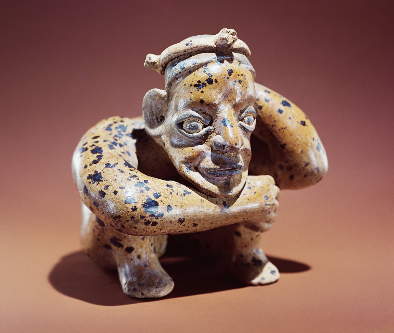Istuva hahmo, Jalisco Culture (keraaminen) tekijältä Pre Columbian Pre Columbian