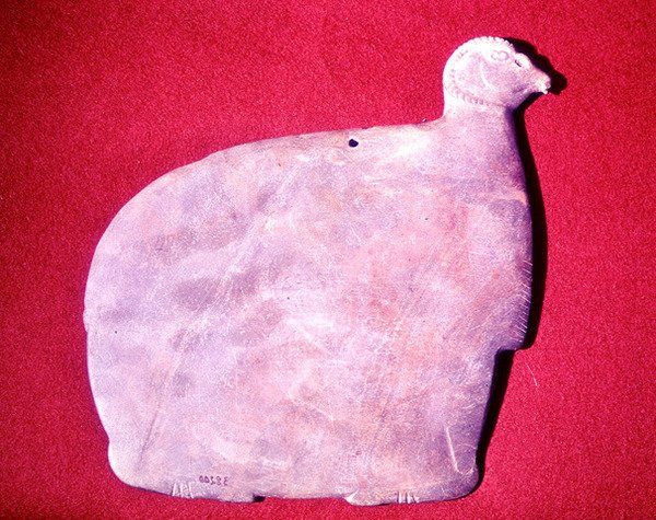 Paletti oinaan (liuskeen) muotoinen tekijältä Predynastic Period Egyptian