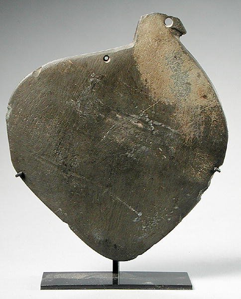 Lintupääinen paletti, mahdollisesti helmikana, Naqada II -kausi, n. 3500-3100 eKr. (vihreä liuske) tekijältä Predynastic Period Egyptian