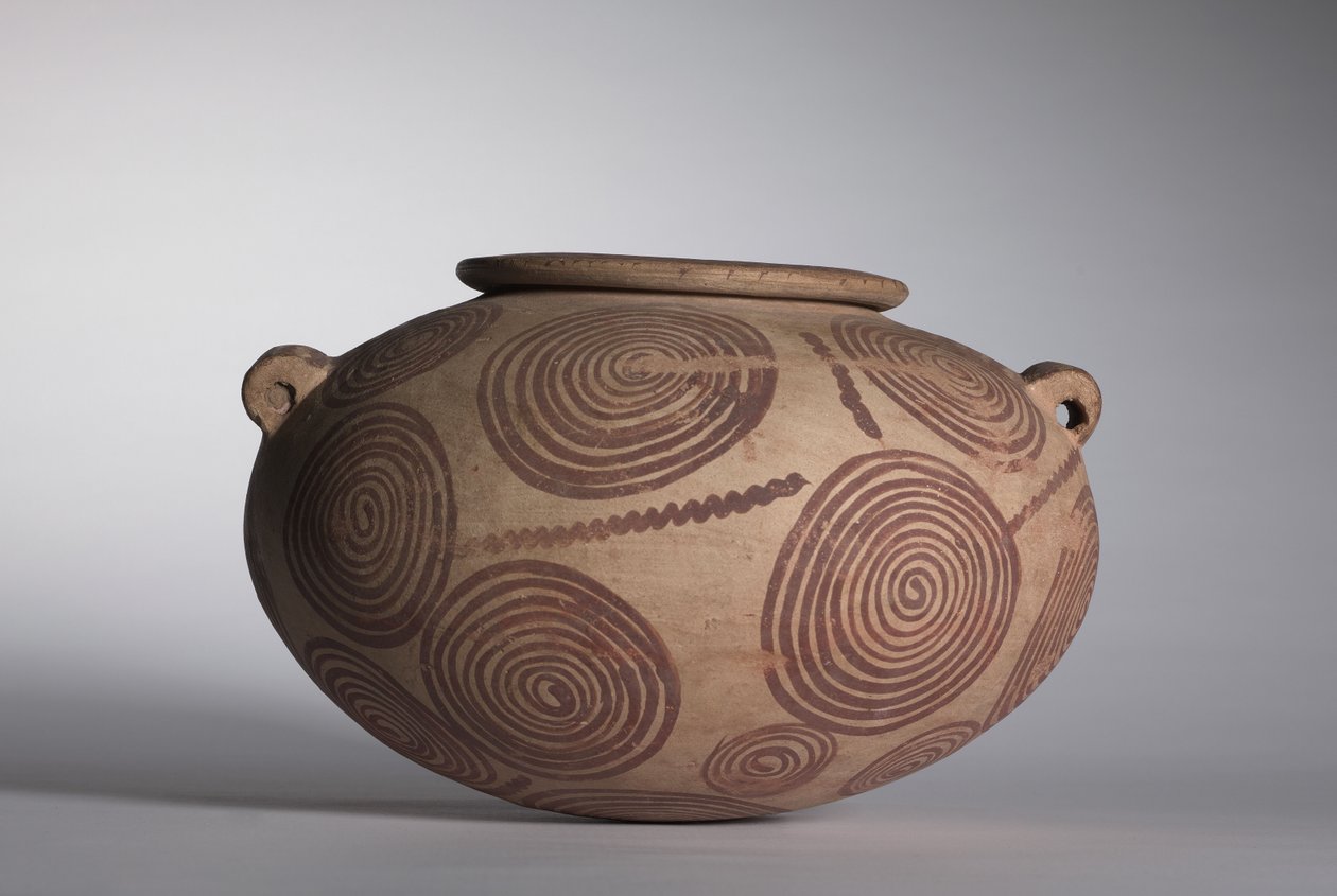 Kyykkypurkki korvakahvoilla, n. 3400-3300 eaa tekijältä Predynastic Period Egyptian