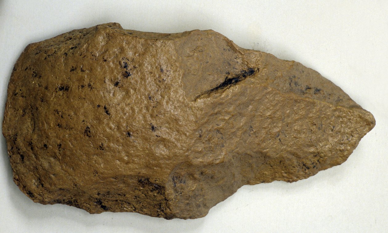 Acheulean käsikirves, noin 200 000 eKr. (piikivi) tekijältä Prehistoric
