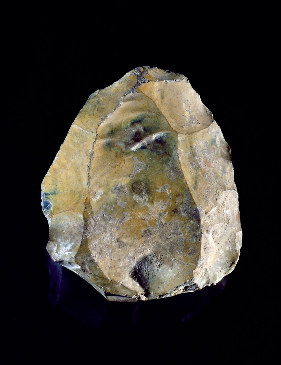 Ydinkivi, käytetty työkalujen valmistukseen, n. 250 000 eKr. (piikivi) tekijältä Prehistoric