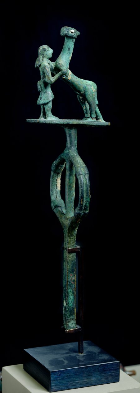 Rein-opas vaunuista, Bogazkoysta, Turkista, 4000-3000 eKr. (pronssi) tekijältä Prehistoric