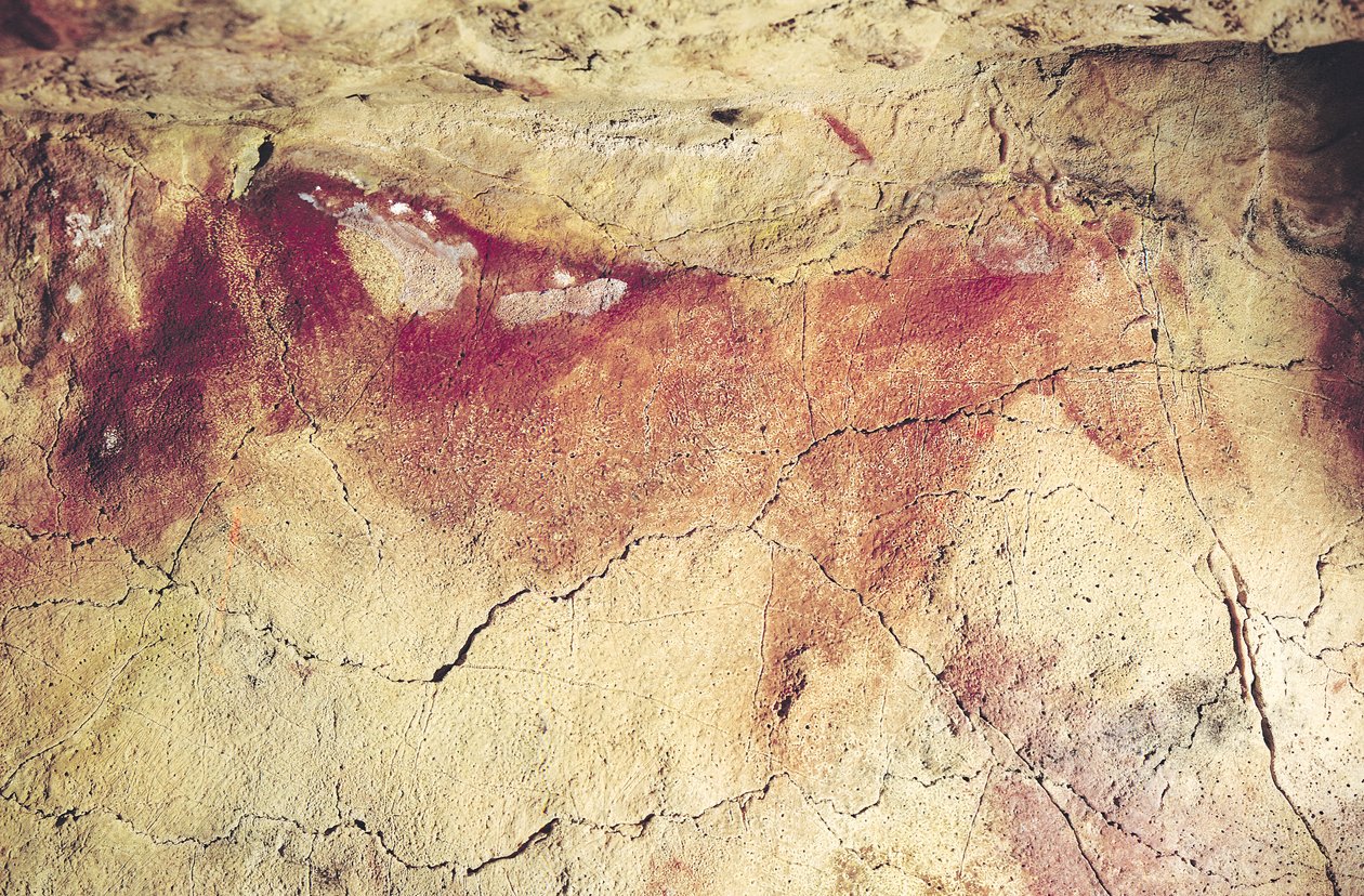 Eläimen esitys, noin 15 000 eKr. (luolamaalaus) tekijältä Prehistoric