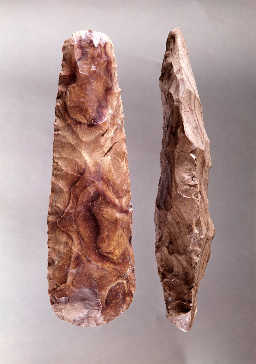Työkalut Campignysta, 6000-2000 eKr. (piikivi) tekijältä Prehistoric