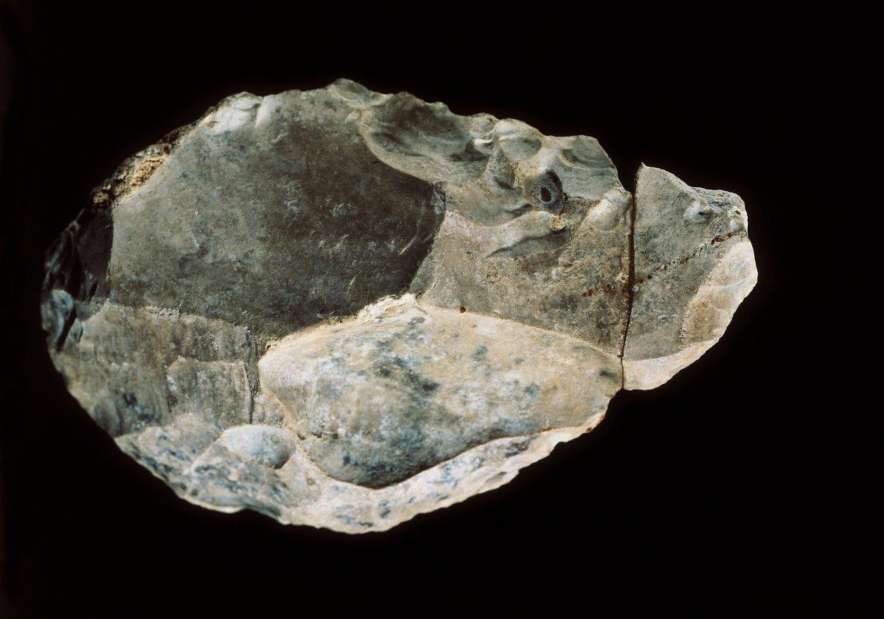 Kaksipuolinen piikivi, ylempi paleoliitti (piikivi) tekijältä Prehistoric Prehistoric