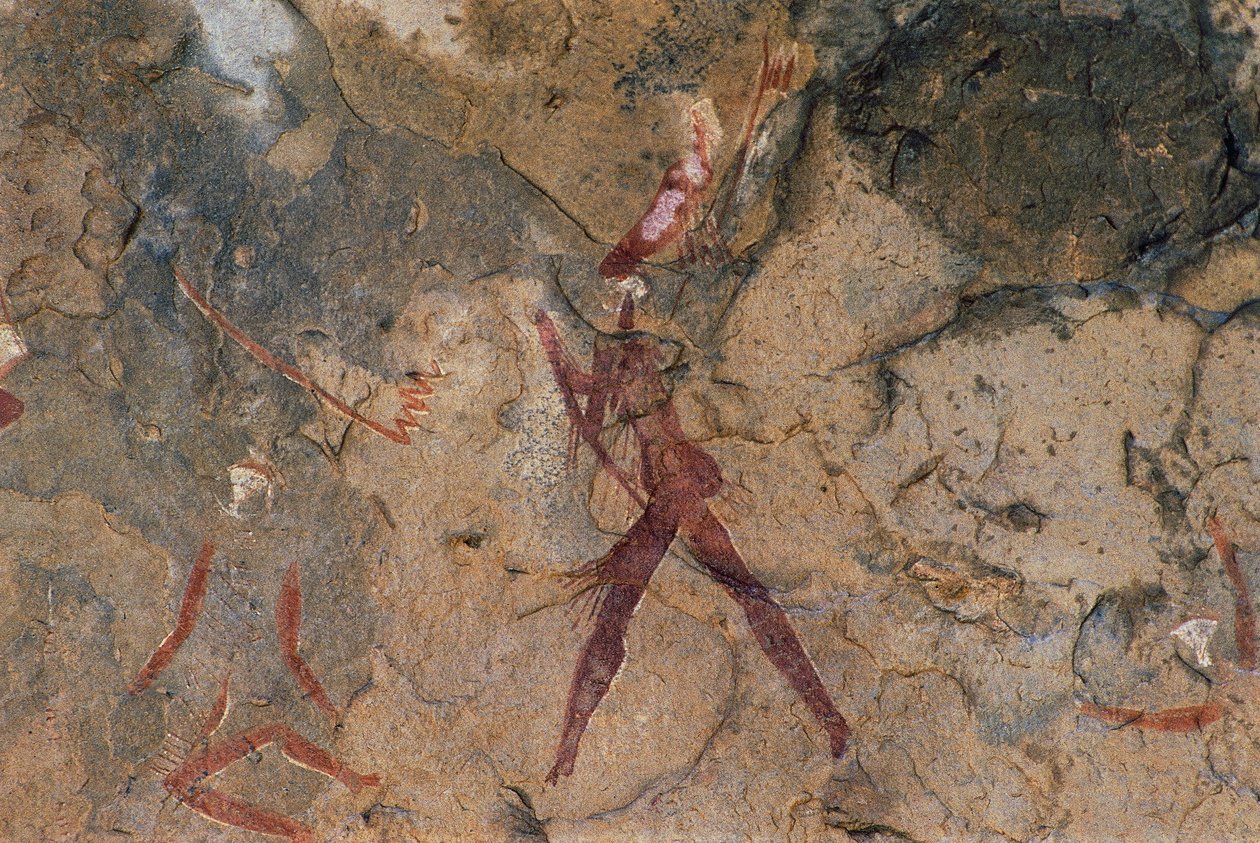 Ihmishahmo (luolamaalaus) tekijältä Prehistoric Prehistoric