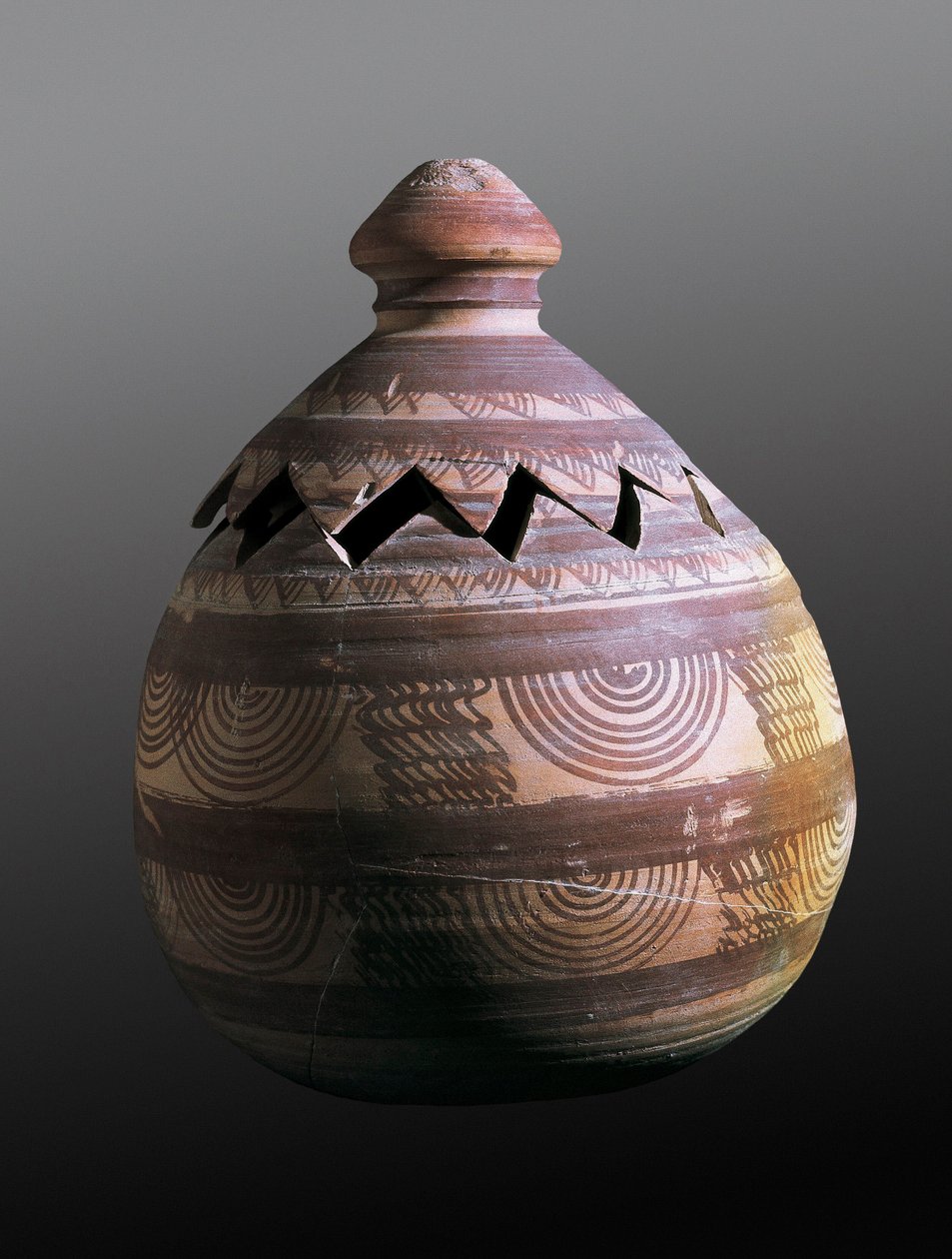 Esihistoria, iberilainen sivilisaatio: rautakauden hammasuurna. Galerasta (Granada) tekijältä Prehistoric Prehistoric