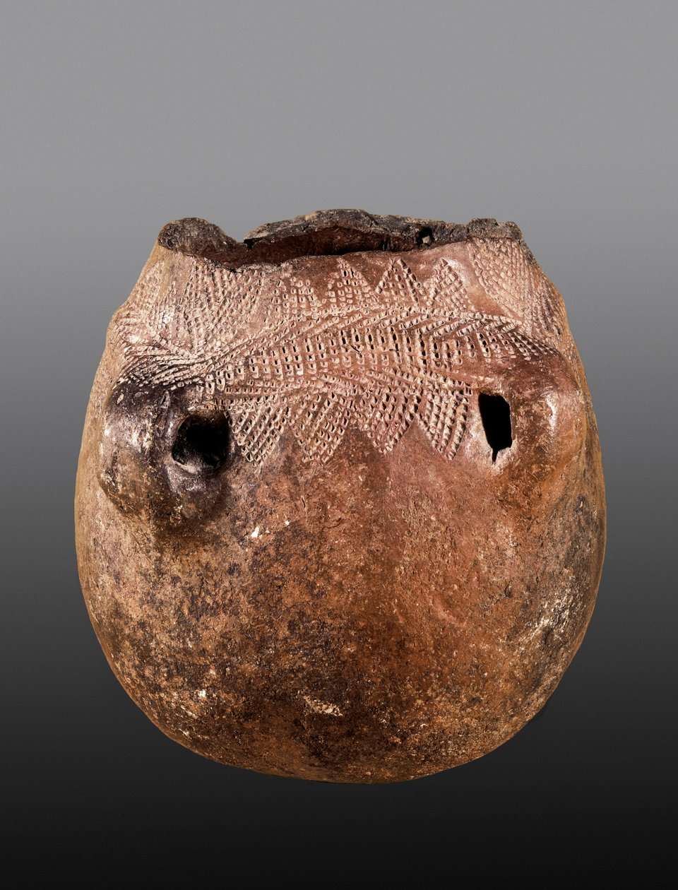 Esihistoria: keraaminen maljakko, neoliittista. Kotoisin Cacinista (keraaminen) tekijältä Prehistoric Prehistoric