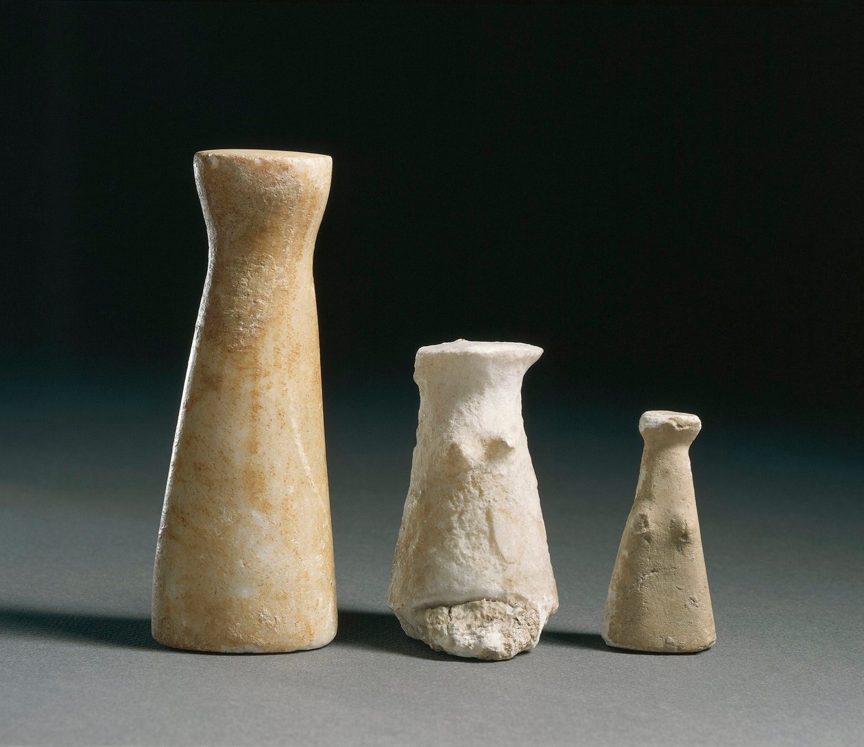 Esihistoria: naisjumalat Los Millaresin (Almeria) alueelta. Espanja Madrid, Kansallinen arkeologinen museo tekijältä Prehistoric Prehistoric