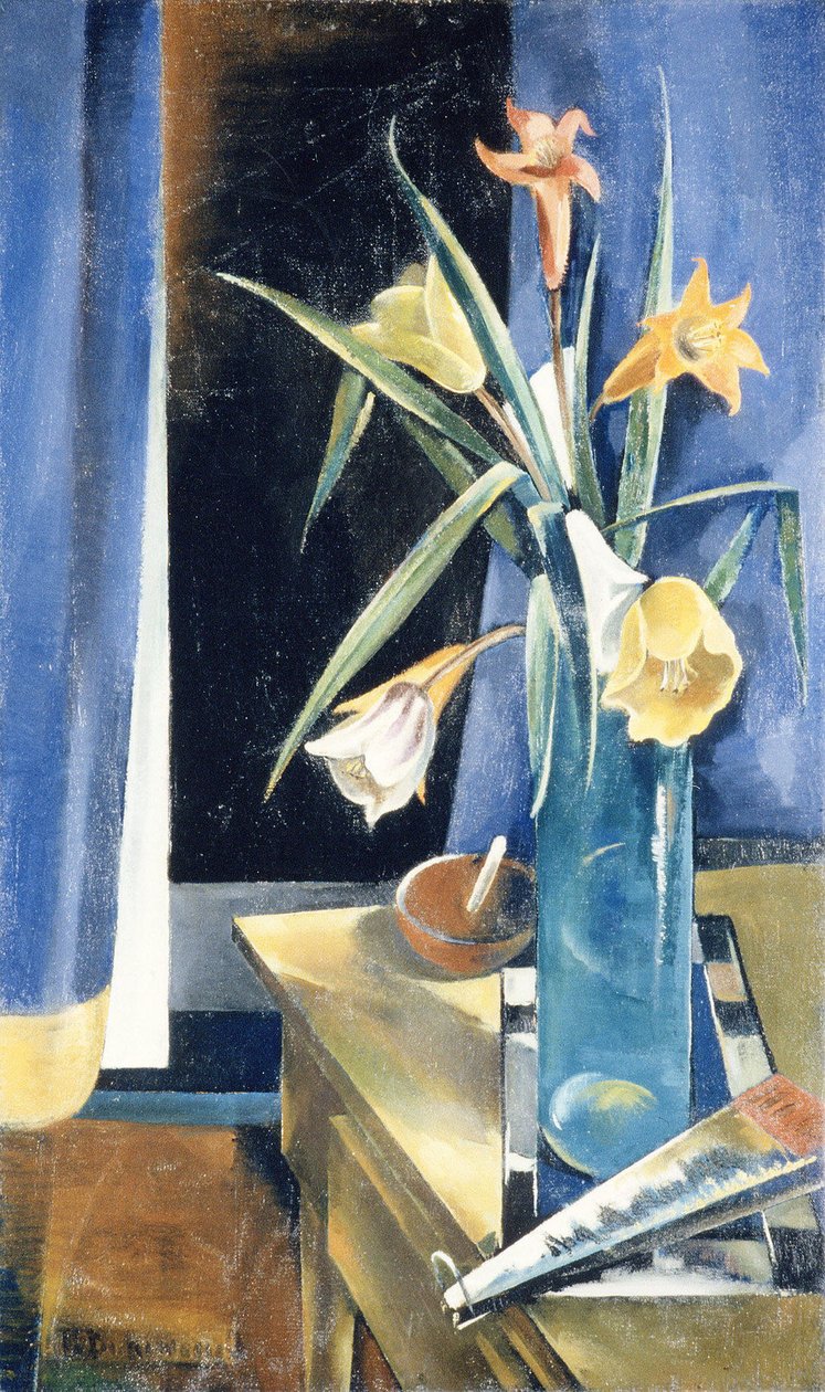 Kukkimaljakko, n.1926 tekijältä William Preston Dickinson