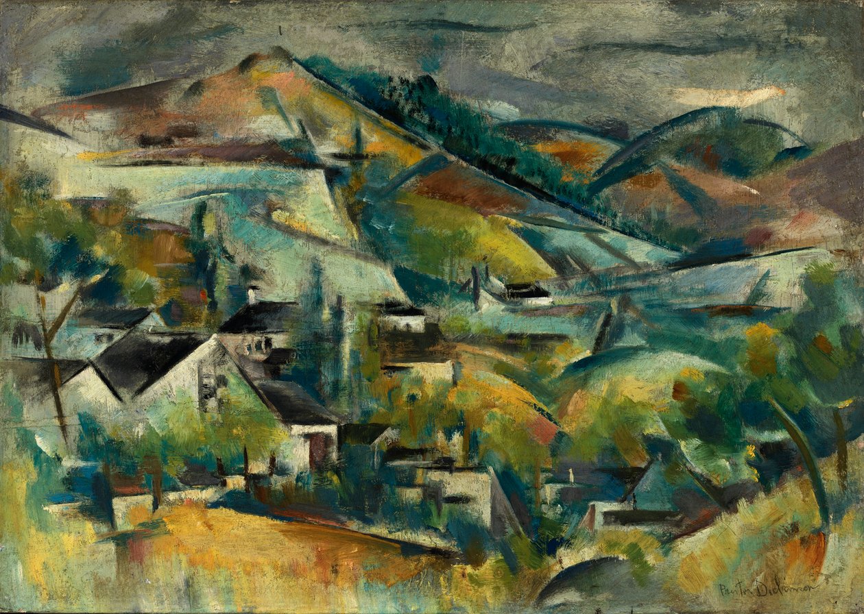 Quebec, n. 1925. tekijältä Preston Dickinson