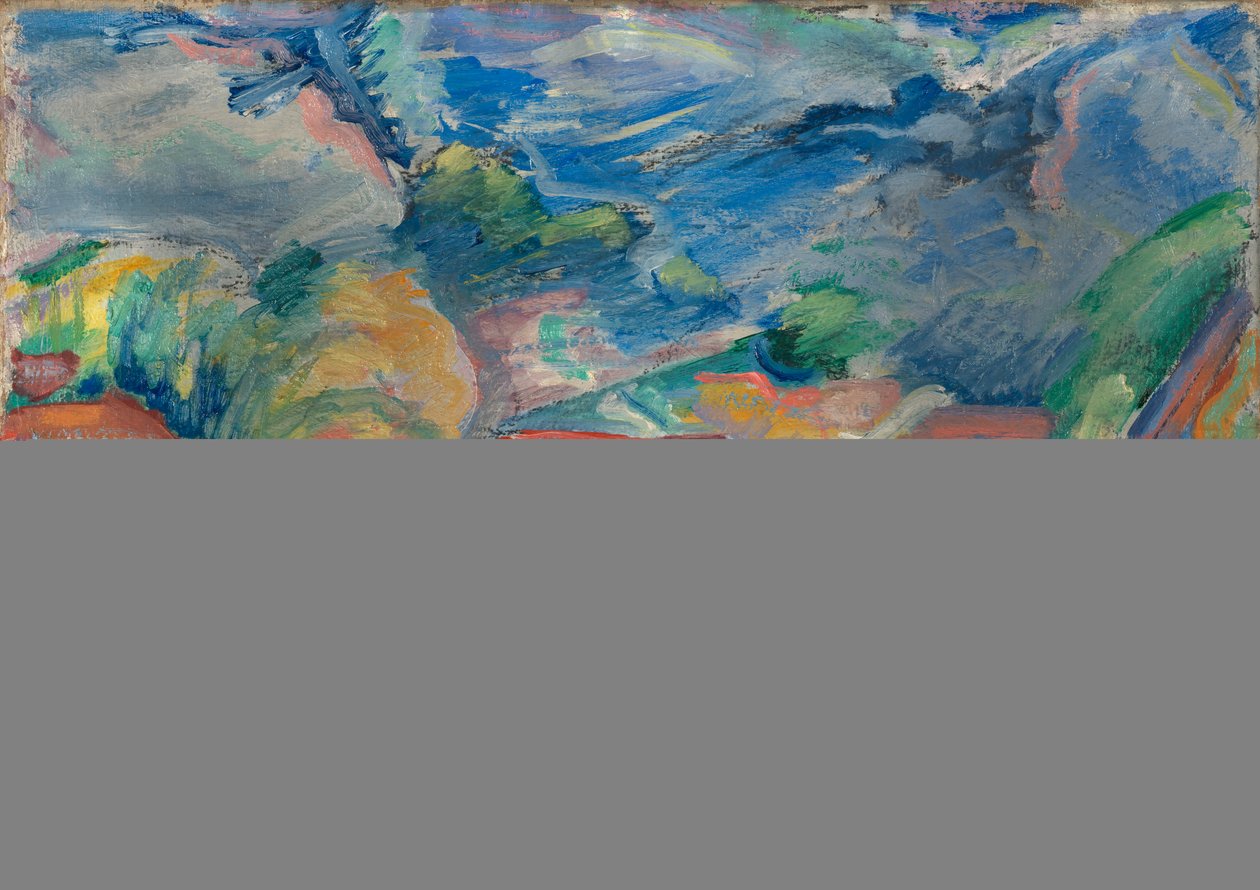 Paisatge sense títol, ca. 1918. finlandès tekijältä Preston Dickinson