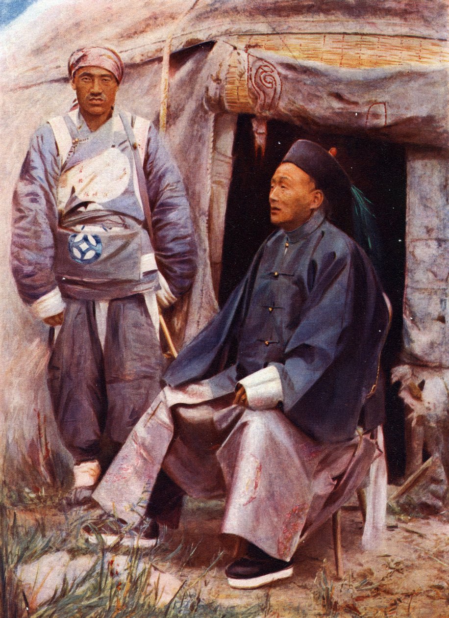 Kashgarin Taotai, noin 1910 tekijältä Prince Alexandre Gagarine