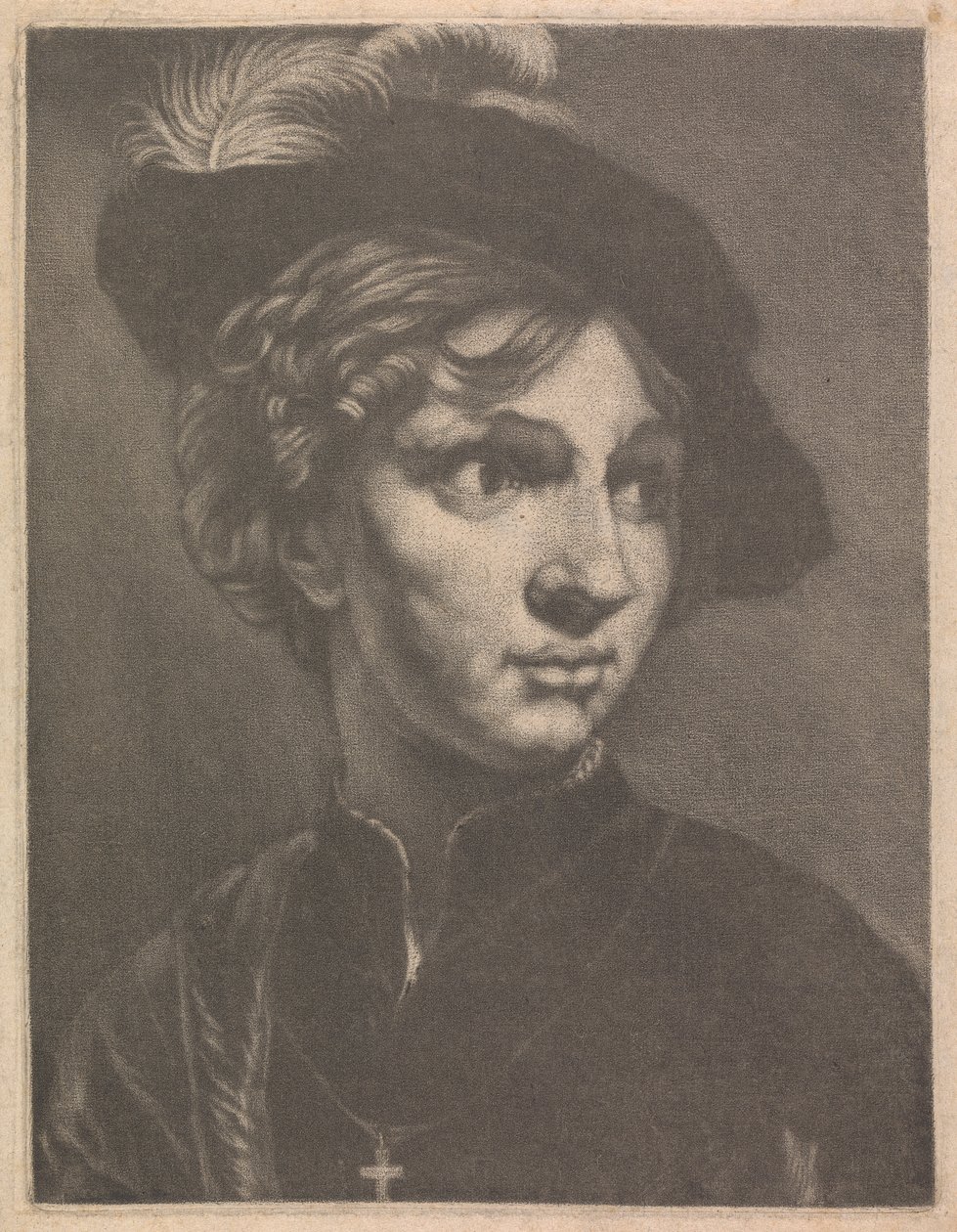 Nuoren miehen muotokuva tekijältä Prince Rupert