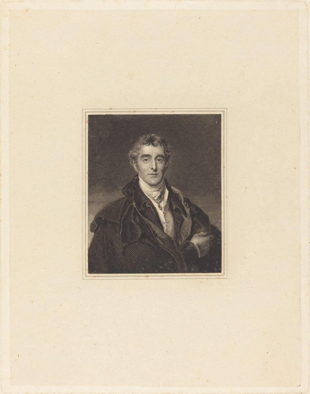 Gentlemanin muotokuva tekijältä Probably British 18th Century