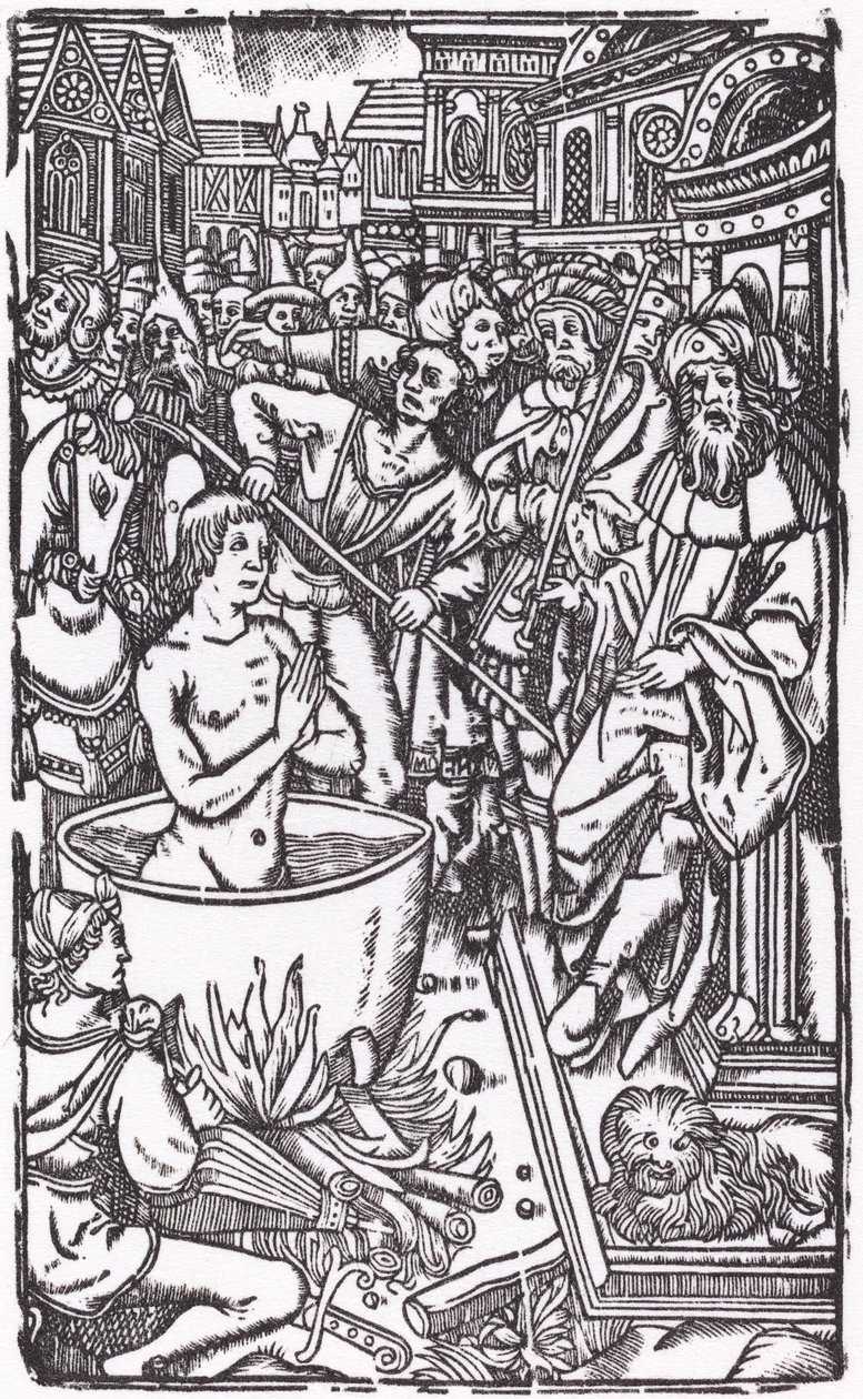 Pyhän marttyyrikuolema tekijältä Probably French 16th Century